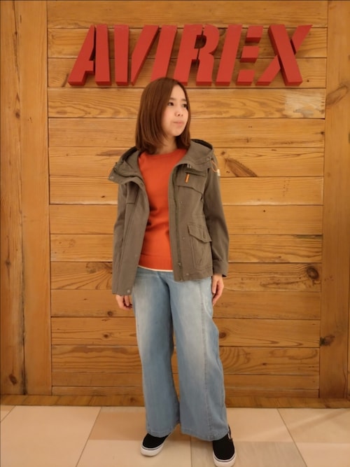 kinuka����̃j�b�g/�Z�[�^�[�uFATIGUE KNIT TOPS/ �t�@�e�B�[�O�j�b�g�g�b�v�X�iAVIREX�b�A���B���b�N�X�j�v���g�����R�[�f�B�l�[�g