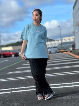 kinukaさん（レディース・157cm）の夏コーディネート