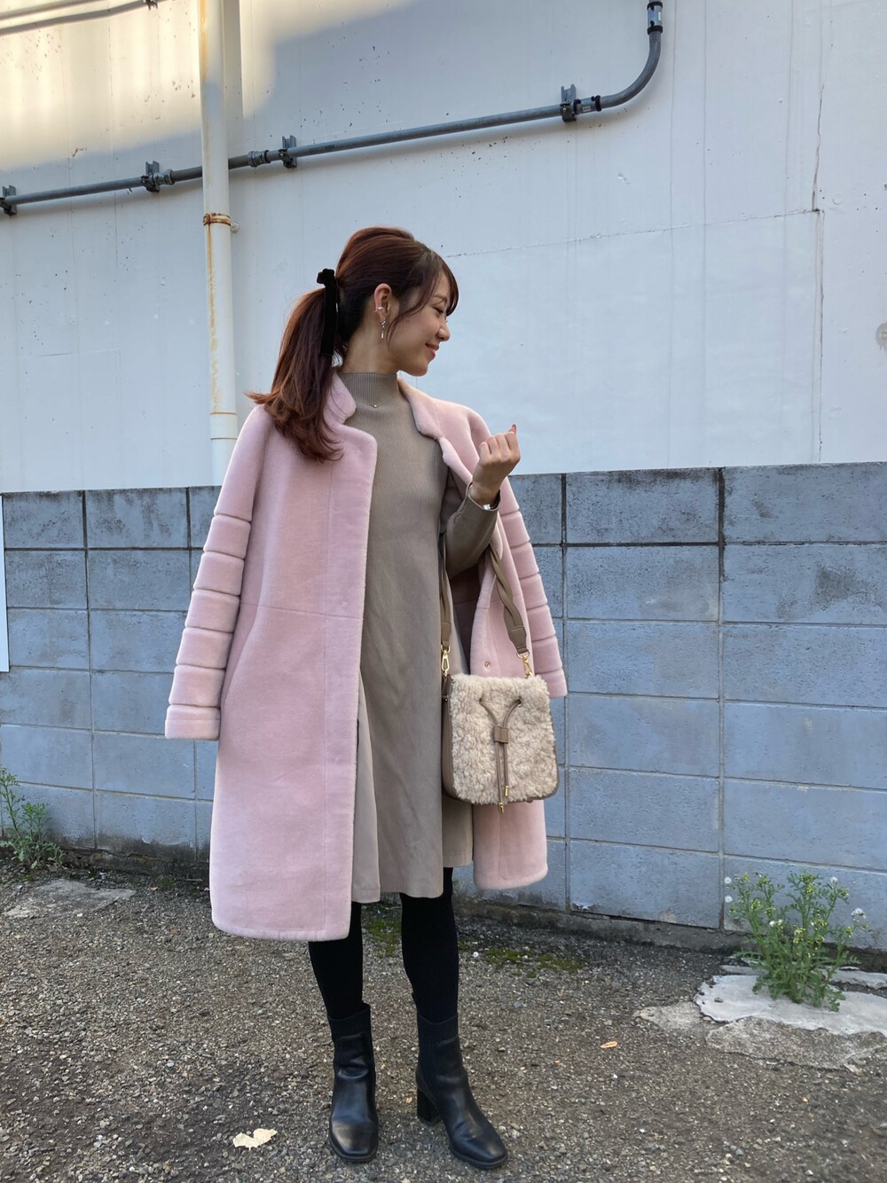 CELFORD（セルフォード）の「ドッキングAラインニットワンピース