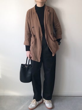 𝚔𝚘さんの（UNIQLO | ユニクロ）を使ったコーディネート