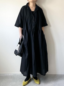 「アイテム（バレエシューズ）」を使った、𝚔𝚘さん（レディース・160cm）の春コーディネート