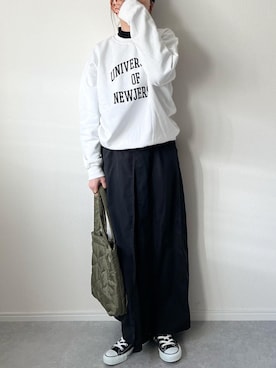 「DAISO（DAISO）のアイテム」を使った、𝚔𝚘さん（レディース・160cm）の冬コーディネート