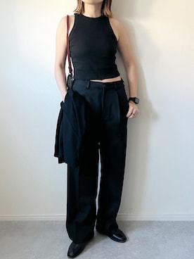 「アイテム（ドレスシューズ）」を使った、𝚔𝚘さん（レディース・160cm）の春コーディネート