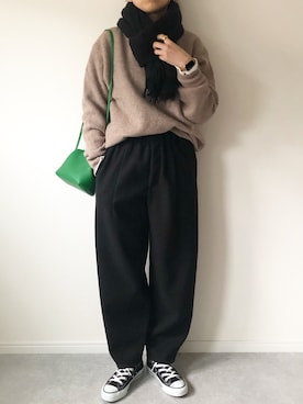 𝚔𝚘さん（レディース・160cm）の冬コーディネート