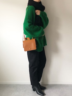 𝚔𝚘さん（レディース・160cm）の冬コーディネート