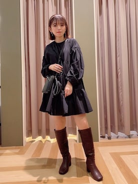 「アイテム（その他）」を使った、yukariさん（レディース・151cm・30代）の秋コーディネート