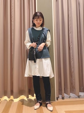 「アイテム（その他）」を使った、yukariさん（レディース・151cm・30代）の秋コーディネート