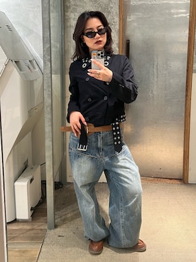 CHIHONさん（レディース・158cm）の冬コーディネート