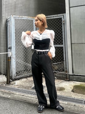 CHIHONさん（レディース・158cm）の夏コーディネート