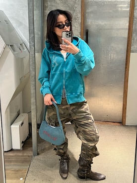 CHIHONさん（レディース・158cm）の冬コーディネート