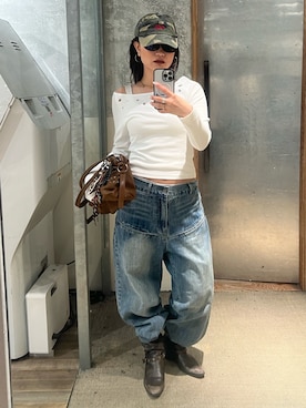 CHIHONさん（レディース・158cm）の冬コーディネート