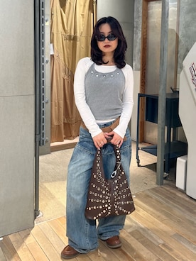 CHIHONさん（レディース・158cm）の春コーディネート