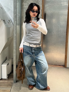 CHIHONさん（レディース・158cm）の冬コーディネート