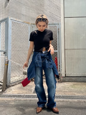 CHIHONさん（レディース・158cm）の春コーディネート