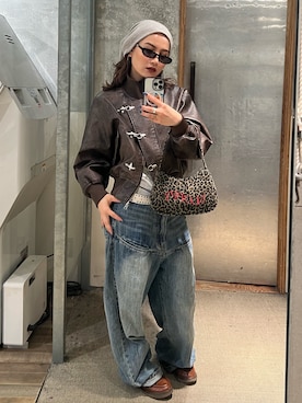 CHIHONさん（レディース・158cm）の春コーディネート