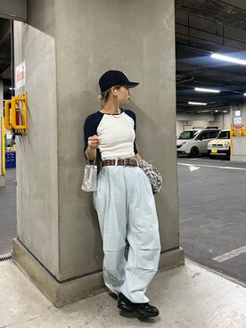 CHIHONさん（レディース・158cm）の春コーディネート