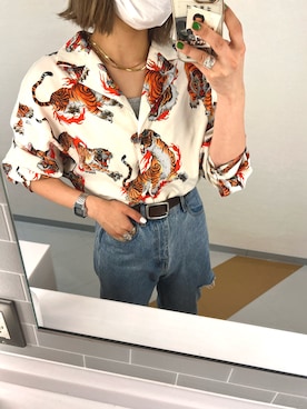 CHIHONさん（レディース・158cm）の春コーディネート