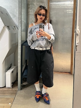 「WHO'S WHO gallery（フーズフーギャラリー）のアイテム（パンプス）」を使った、CHIHONさん（レディース・158cm）の秋コーディネート