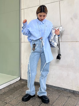 「春カラー」｜「アイテム（雑貨/ホビー）」を使った、CHIHONさん（レディース・158cm）の冬コーディネート