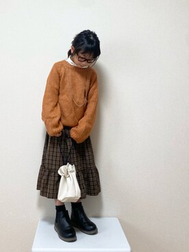 𝚏𝚞𝚞*さん（キッズ・110cm）の秋コーディネート