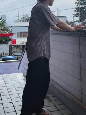 「ドッカーズ」｜シさん（メンズ・176cm）の夏コーディネート