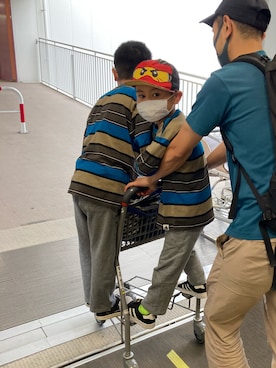 「RAGMART（ラグマート）のアイテム」を使った、asmさん（キッズ・130cm）の春コーディネート