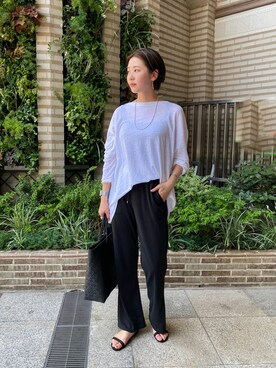 TSURUGASAKI_163cmさん（レディース・163cm）の夏コーディネート