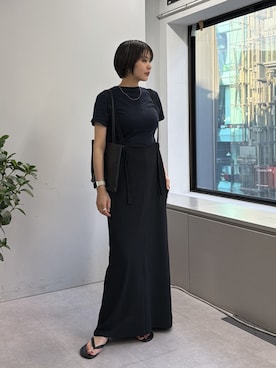 「SHENERY（シーナリー）のアイテム」を使った、TSURUGASAKI_163cmさん（レディース・163cm）の春コーディネート