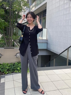 TSURUGASAKI_163cmさん（レディース・163cm）の夏コーディネート