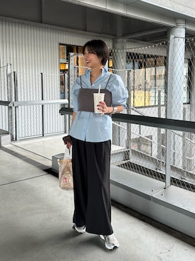 「アイテム（カーディガン/ボレロ）」を使った、TSURUGASAKI_163cmさん（レディース・163cm）の秋コーディネート
