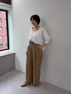 TSURUGASAKI_163cmさん（レディース・163cm）の春コーディネート