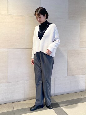 TSURUGASAKI_163cmさん（レディース・163cm）の冬コーディネート