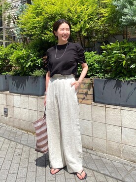 TSURUGASAKI_163cmさん（レディース・163cm）の夏コーディネート