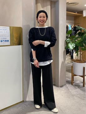 TSURUGASAKI_163cmさん（レディース・163cm）の冬コーディネート