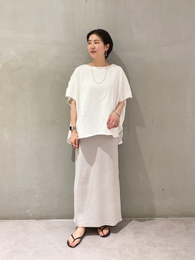 TSURUGASAKI_163cmさん（レディース・163cm）の夏コーディネート