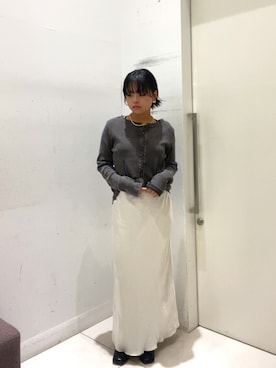 杏莉さん（レディース・147cm）の秋コーディネート