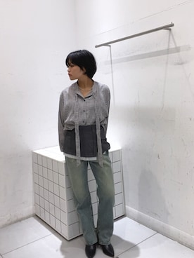 杏莉さん（骨格ストレート・レディース・147cm）の秋コーディネート