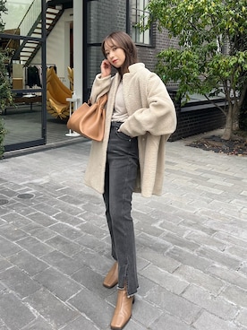 nanacoさん（レディース・156cm）の秋コーディネート