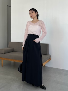 nanacoさん（レディース・156cm）の冬コーディネート