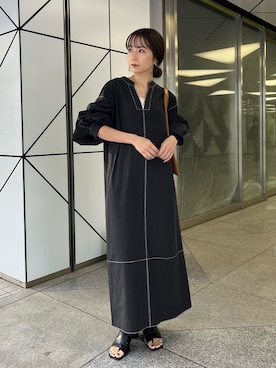 「ステッチ」｜「アイテム（その他）」を使った、shioさん（レディース・156cm）の春コーディネート