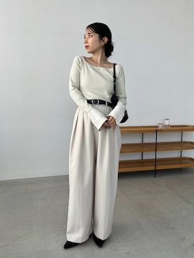 nanacoさん(レディース・156cm)の冬コーディネート