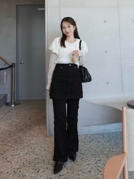 「骨格ウェーブ」｜shioさん（レディース・156cm）の秋コーディネート