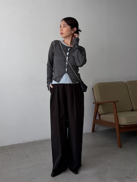 nanacoさん（レディース・156cm）の春コーディネート