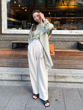 nanacoさん（レディース・156cm）の冬コーディネート