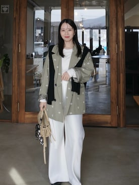 nanacoさん（レディース・156cm）の春コーディネート