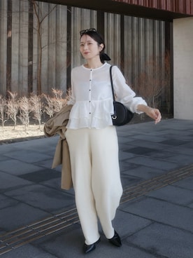 nanacoさん（レディース・156cm）の春コーディネート