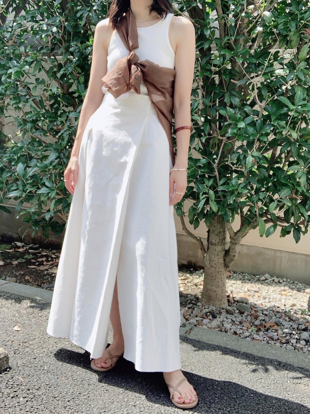 ETRE TOKYO ボンディングラップスカート S エトレトウキョウ ETRE