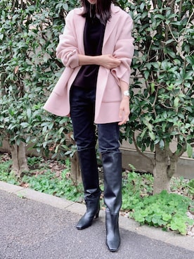 「CLANE（クラネ）のアイテム（アクセサリー）」を使った、nico＊さん（レディース・168cm）の秋コーディネート