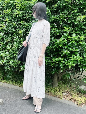 「CLANE（クラネ）のアイテム（アクセサリー）」を使った、nico＊さん（レディース・168cm）の春コーディネート
