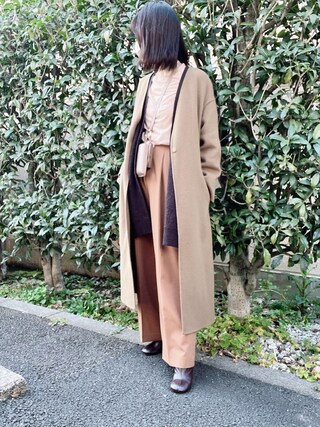 ETRE TOKYO（エトレトウキョウ）の「フーディーストールリバーコート